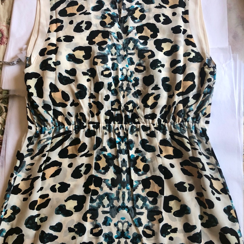 Brochu Walker Silk Animal Print Dress - Picture 8 of 8